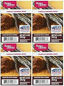 Better Homes and Gardens Vanilla Caramel Spice Wax Cubes - 4-Pack