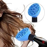 Con este difusor de secador de pelo, puede ayudar a difundir el calor y el aire del secador de manera uniforme, lo que protegerá el cabello del daño del calor concentrado. Perfecto para cabellos rizados o permanentes sin dar lugar a frizz no deseado.