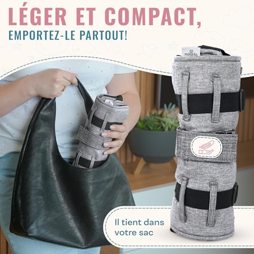 Chaise Nomade Bébé Ultra-Légère Mineto : Lavable et Universelle - 6