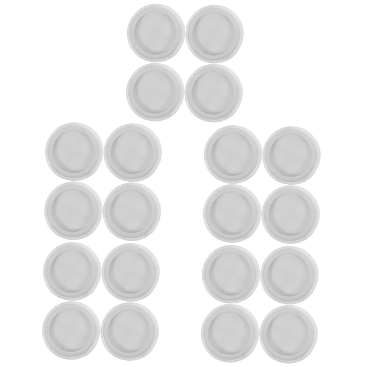 DOITOOL 5 Series Almohadilla para Pies De Base De Lavadora Tapón Protectores De Piso para Patas De Silla Almohadillas De Goma para Pies Estera De Los Pies De La Lavadora 4 Piezas X 5