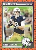 2025 Score Trick or Treat Rookies Pumpkin #9 Riley Leonard Indianapolis Football Card - Sportscard Superstore
