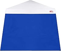 Vista 8 de MASTERCANOPY Pared lateral de toldo para tienda de campaña de 10x10 con patas inclinadas, 1 unidad, color gris