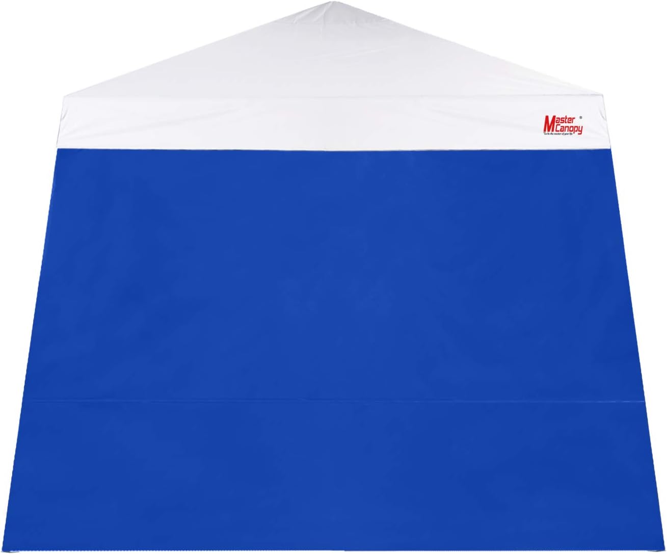 MASTERCANOPY SunWall Canopy Sidewall for 10x10 Slant Leg Canopy Tent, 1 Pack Sidewall Only (Blue)