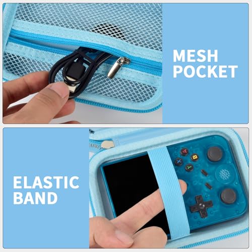 Image of PAIYULE Travel Carrying Case for R36S RG353V RG353VS Handheld Game Console