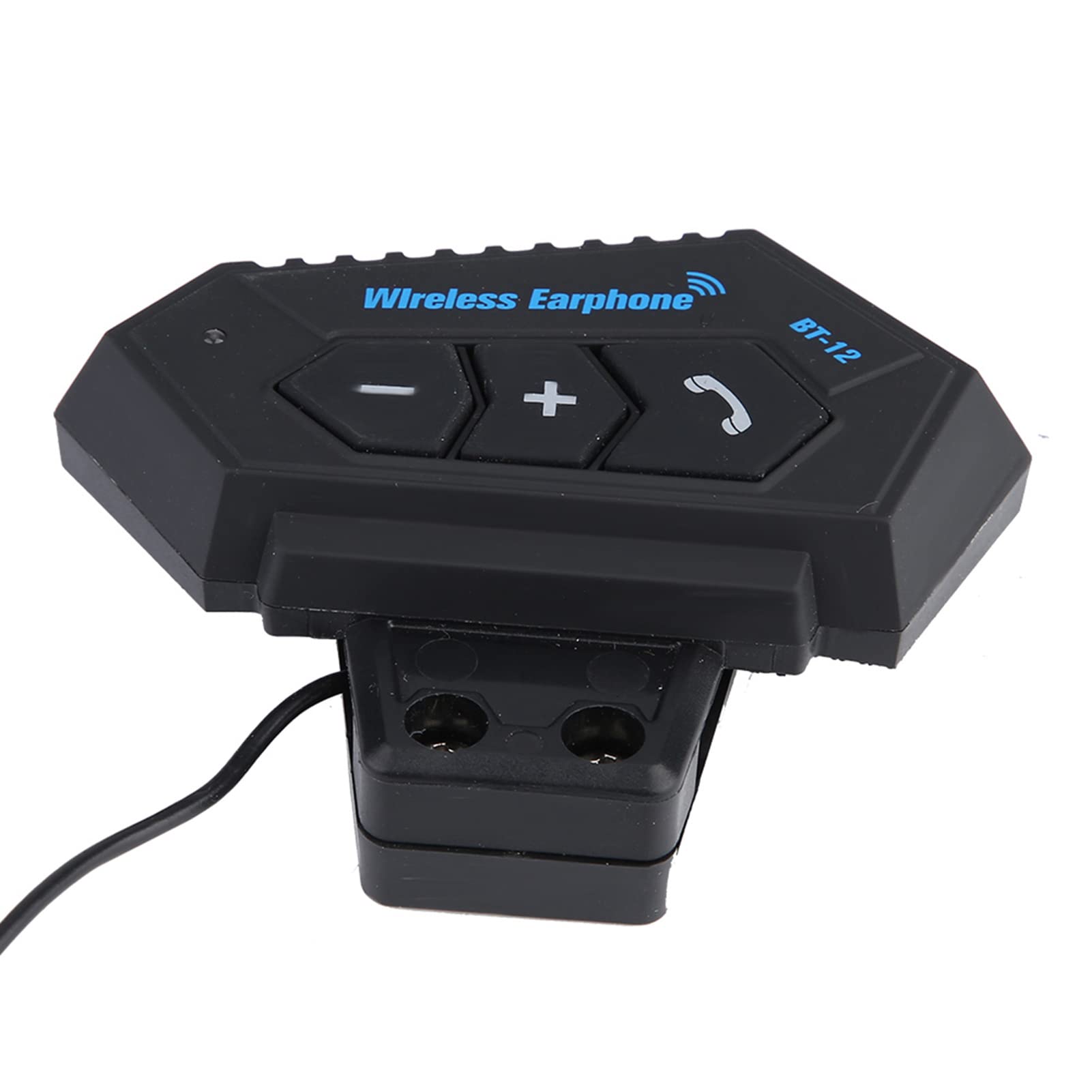 BuyWeek Casque Bluetooth Moto, Intercom Moto Écouteur sans Fil Bluetooth V5.0 Haut Parleurs Prenant en Charge Les Appels Mains Libres