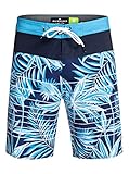 Boardshorts para hombre Quiksilver Highline Drained out Board Short, Hombre, Electric Royal, 32