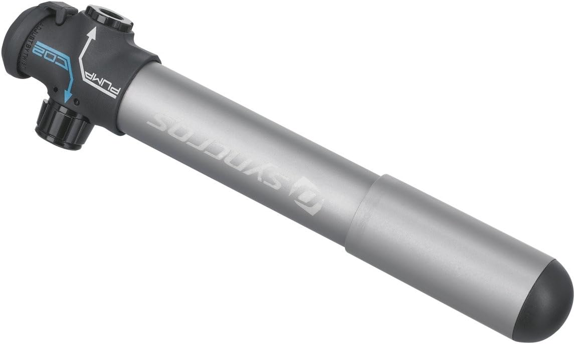 Syncros Bicycle Tool Mini Pump Co-Two HV 238607 Silver