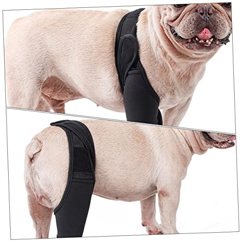 Image of Beaupretty Dog Knee Brace Leg Brace Paw Butter Balm for Dogs Step in Dog Harness Paw Balm Dogs Lick Safe Leg Sleeves Dog Joint Puppy Knee Dog Acl Brace Hind Leg Pet Neoprene Fabric