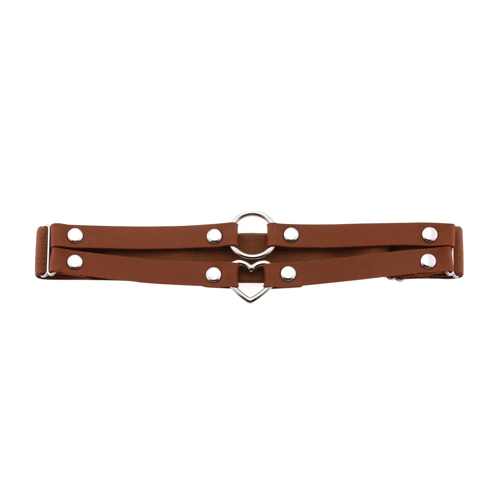 Elastic Leg Garter Belt Fashion Gifts Ladies Punk for Birthday Party Cosplay Coffee-image-13