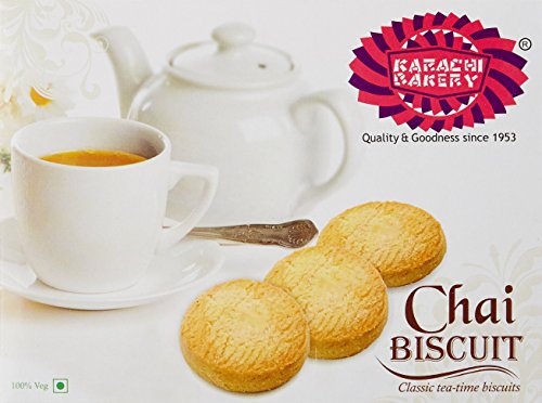 Image of Karachi Bakery Chai Biscuit, 400g & Premium Cashew Biscuit, 800 g