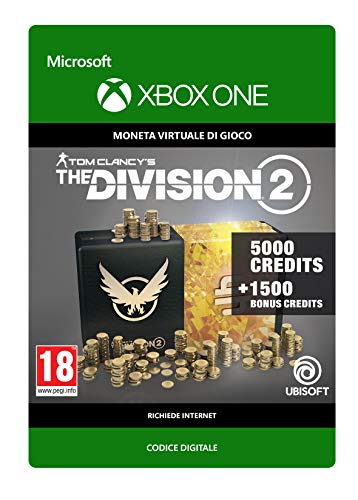 Tom Clancy\'s The Division 2: 6500 Premium Credits Pack 6500 Premium Credits Pack  Xbox One - Codice download