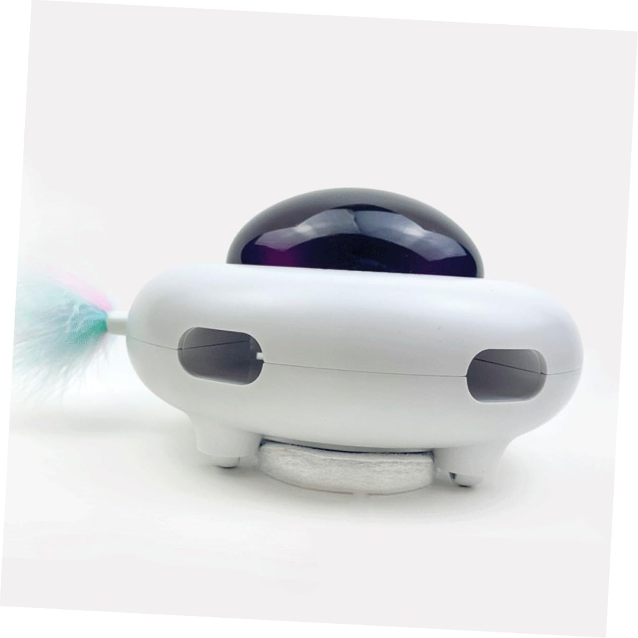 TOYANDONA 1 Ensemble Toy pour Chat Automatique Électronique Rotatif pour Intérieur Stimulation Amusement Garanti