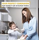 Sieves and Strainers Set - 20 cm Pack of 1 - Metal Sieve Stainless Steel, Fine Mesh Strainer | Kitchen Sieve Fine Mesh, Sive Cooking, Flour for Baking Rust Free Seive, Dishwasher Safe SIV - Image 6