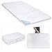 Best Choice Products Portable 3in Queen Size Tri-Folding Memory Foam Gel Mattress Topper w/ Removable Cover