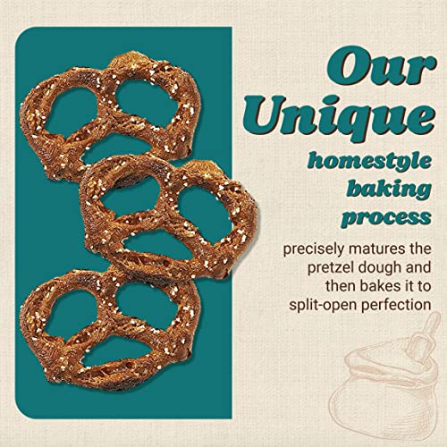 Image of Unique Snacks Original Splits Pretzels, Crunch, Pack of 12