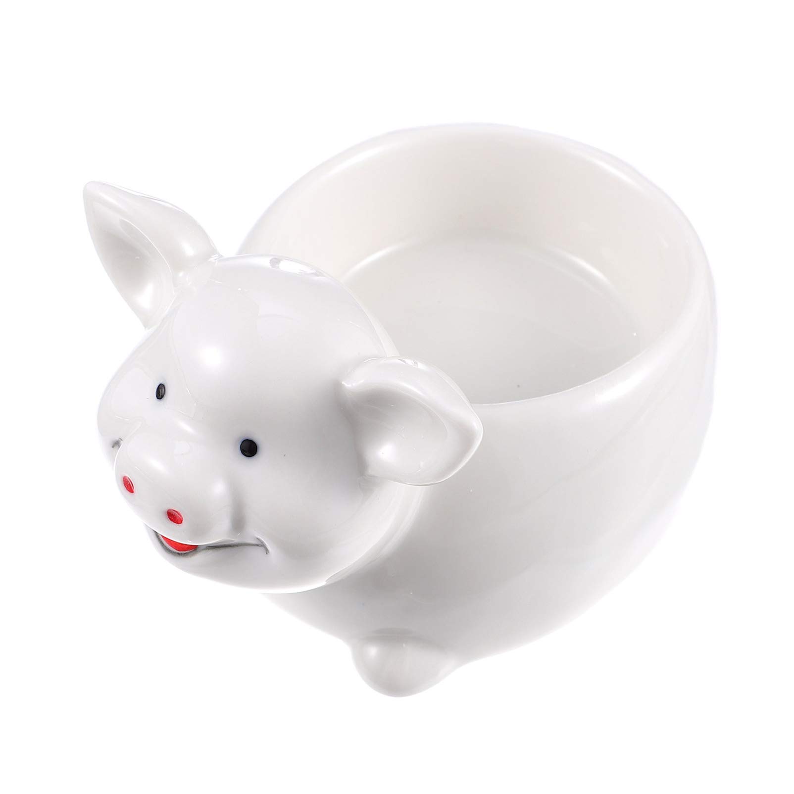 UTHCLO Ceramic Pig Bowl Serving Bowl for Entertaining Animal ...