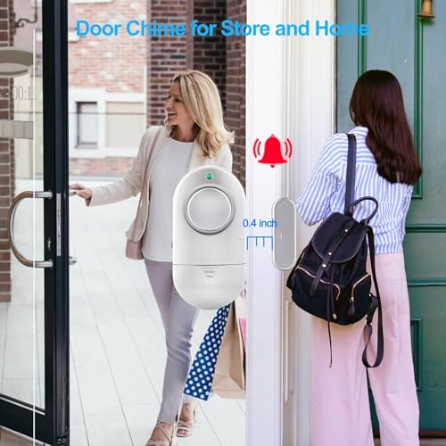 Toeeson Alarme de Janela, Alarme de Piscina de 120 Db para Porta, Alarme de Segurança de Porta para