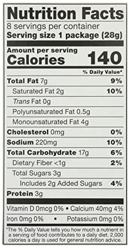 365 By Whole Foods Market, Organic Mini Cheese Sandwich Crackers 8 Count, 1 Ounce #TOP2