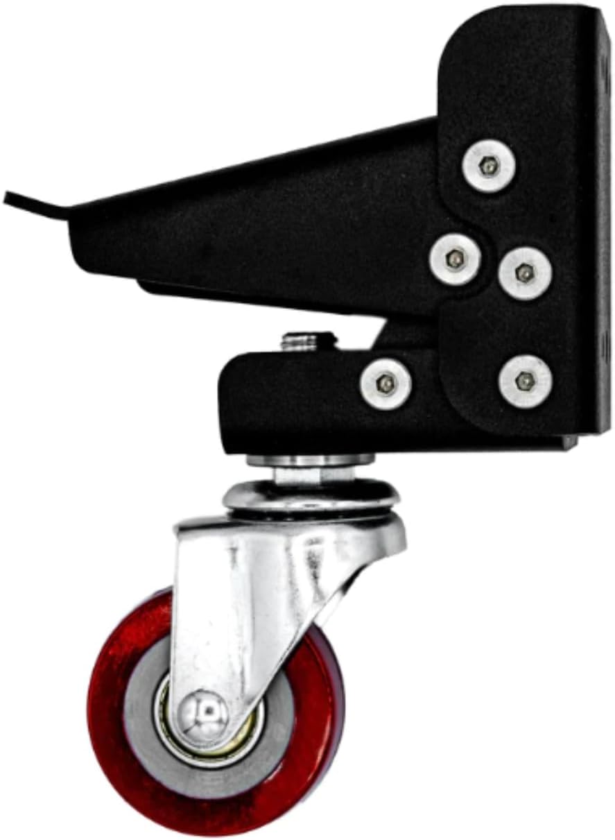 JessEm 05152 Steel Caster Set Heavy Duty Multi Purpose Locking Casters for Router Tables, Workbenches, Cabinets, Tool Stands - 800 lb Capacity