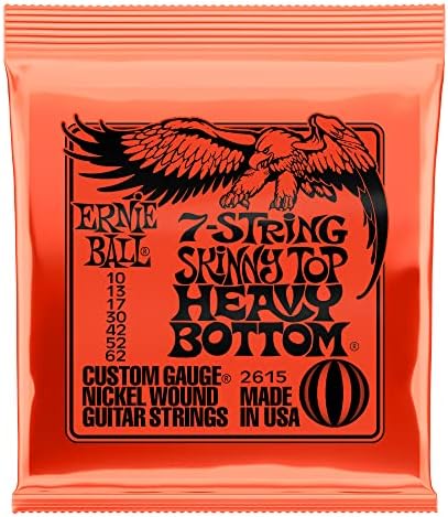 Ernie Ball Regular Slinky 7-String Nickel Wound Electric Guitar Strings - 10-56 Gauge