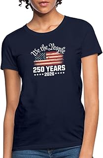 Spreadshirt We The People USA Flag 250 Years Women's T-Shirt