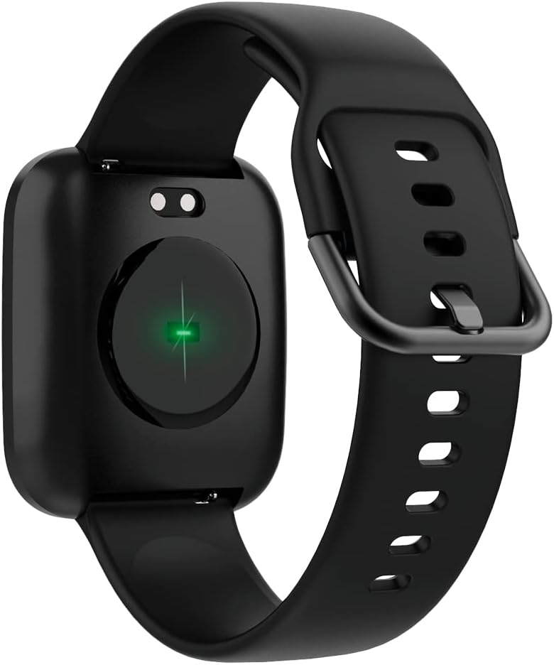 Back of the Forever Smartwatch ForeVigo 2 SW-330 showing the heart rate sensor