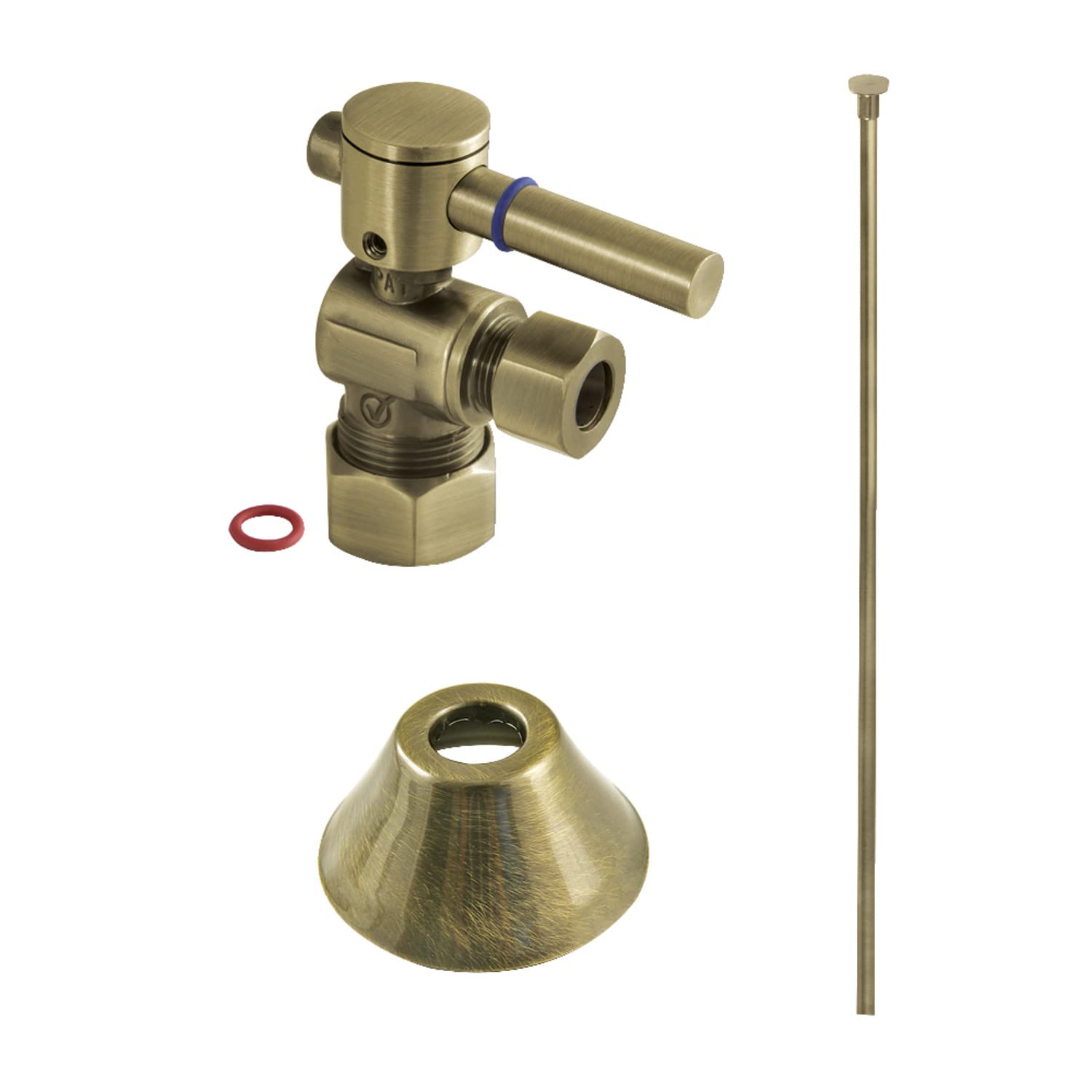 Kit de garniture de WC Kingston Brass en laiton antique durable et élégant