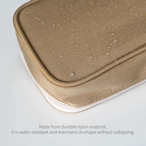 Image of Monolike Archive247 Standard Pencil Case 01. Deep mint - Pencil Pouch, Portable Pencil Bag, Pencil Case, Office Pouch case