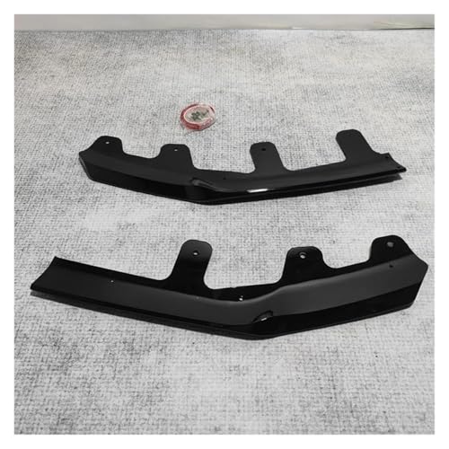 Lèvre pare-choc avant BMW X1 U11 2023 2024 noir brillant avec kit séparateur MP