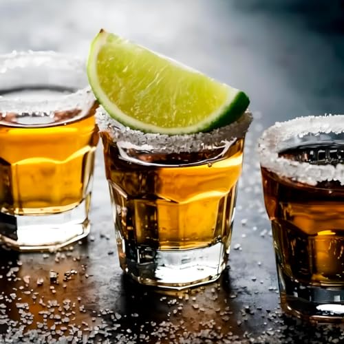 Kit 6 Copos de Vidro para Shot Linha Jade 50ml Doses Bebidas