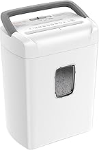 Bonsaii 12-Sheet Cross-Cut Shredder with CD & Credit Card Slot - P4 Security (5x25mm), 21L Bin, REV Mode for Jam Clearance, Overheat Protection - Ideal for Home Heavy Duty & Office Use, C243-A