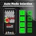 BSIDE Smart Digital Multimeter 9999 Counts Pocket Voltmeter, Rechargeable with 3 Results Display, Capacitance Diode Duty Cycle Resistance Hz V-Alert Voltage Tester