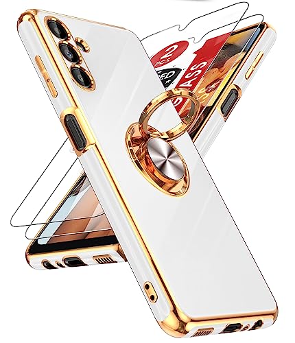 Coque Samsung A13 or rose idéale pour visionner vos vidéos de cuisine
