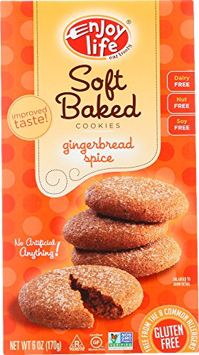 Enjoy Life Soft Baked Cookies - Gingerbread Spice - 6 oz