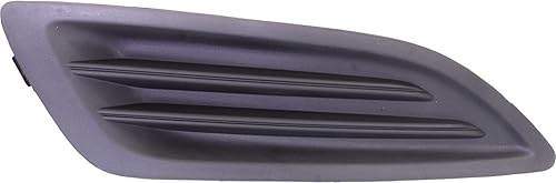 Garage-Pro Cubierta de luz antiniebla compatible con Ford Fiesta 2014-2019 delantero, lado del pasajero, negro texturizado, Hatchback, sedán