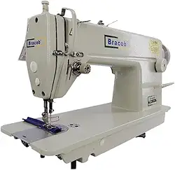 Reta Industrial BC 6150 Completa,1 agulha,lubrificação automática,5000PPM - Bracob (110)