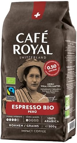 Café Royal Bio Espresso Peru - 500 g Bohnen
