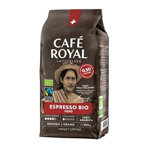 Café Royal Bio Espresso Peru - 500 g Bohnen