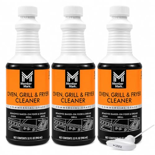 Commercial Oven & Fryer Cleaner 32 oz (3-Pack)