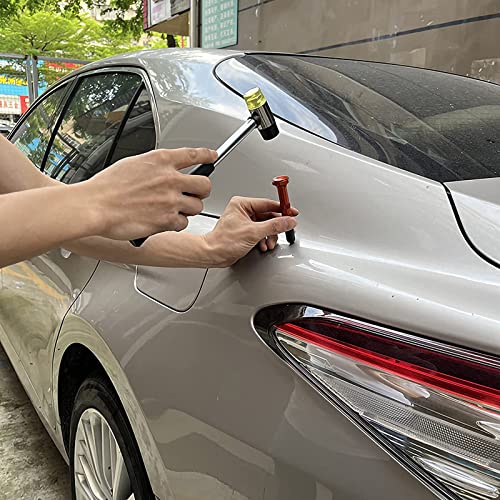 Cygoods 22 Pcs Car Dent Repair Rods, Hard Spring Steel Dent Rods, Dent Repair Tools, Professional Hail Dent Removal Tool For Minor Dents, Door Dings,Hail Damage,Linear Dent And Large Dent #TOP2