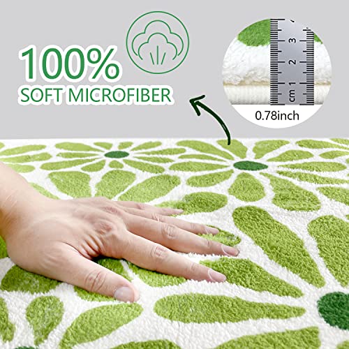 Shiyue Green Bathroom Rugs Bath Mat thumb #2