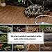 Hamiledyi Reptile Carpet Natural Coconut Fiber Tortoise Carpet Mat for Pet Terrarium Liner Reptile Supplies for Lizard Snake Chamelon Turtle Bedding Bunny Rabbit Mat (4 Pcs)