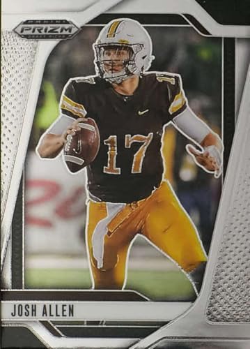 2025 Panini Prizm Draft Picks #200 Josh Allen Wyoming Cowboys NCAA Football Base Trading Card