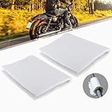 YadklDrnE Enhanced Fiberglass Exhaust Muffler Mat for Soundproofing Efficiency | Ideal for 2-Stroke Exhaust Packing, Motorcycle Mufflers, Fire insulation & ATVs | Includes Exhaust Pipe Wrap.