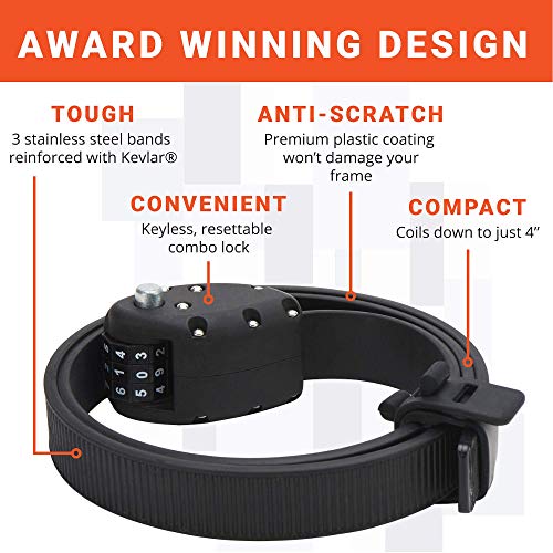 Ottolock 2-Pack Combination Bike Lock (Black, 18 Inch And 30 Inch) #TOP2