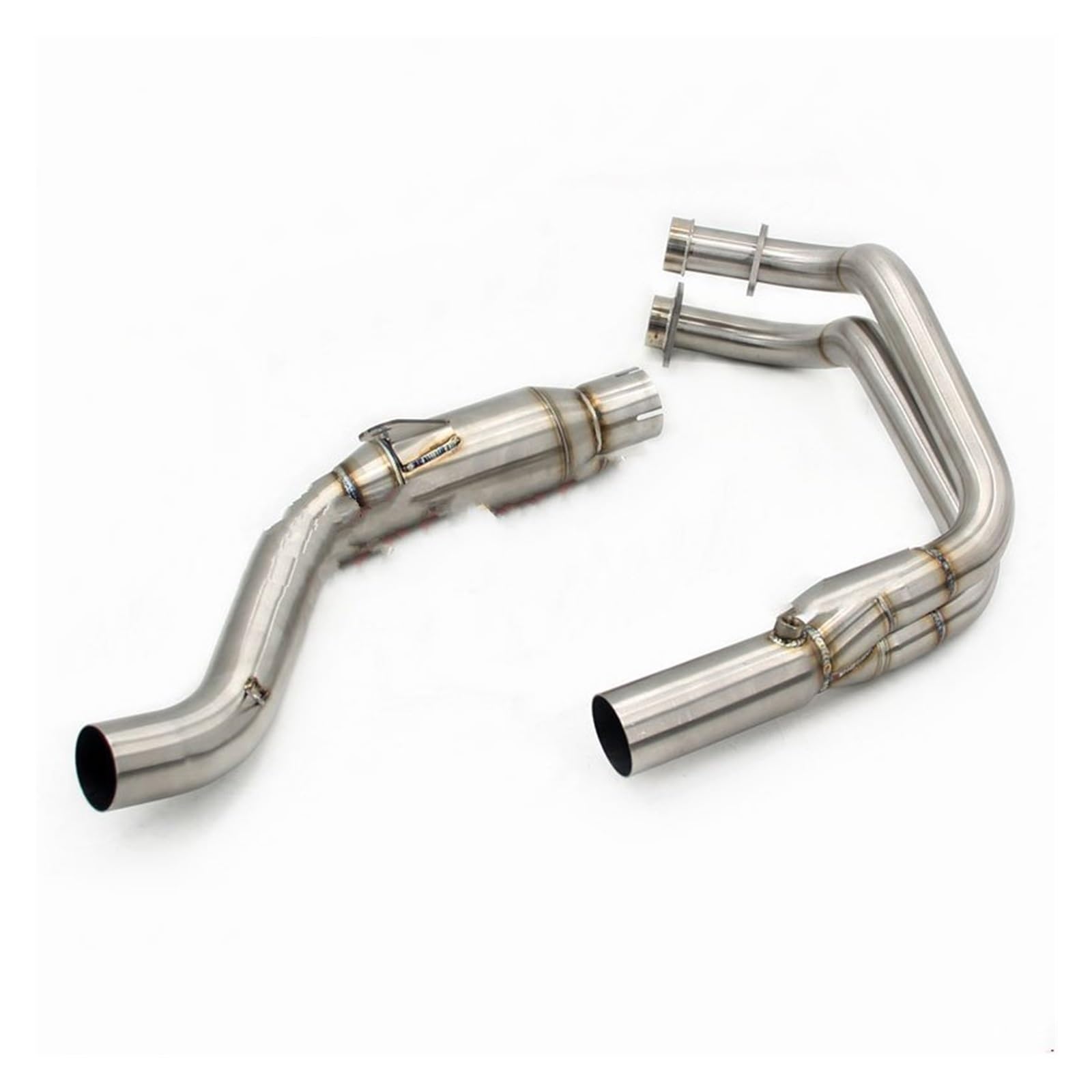 Motocicleta Tubo Escape Silenciador Escape para para YZFR7 para MT07 Tubo Delantero Motorross Escape Deslizamiento En Motocicleta Silenciador Modificado Tubo Conexión Acero Inoxidable