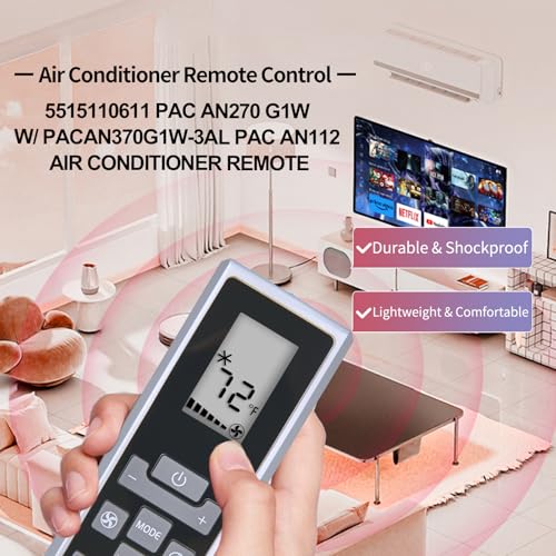 Télécommande AC pour DeLonghi avec contrôleur silencieux PAC AN112
