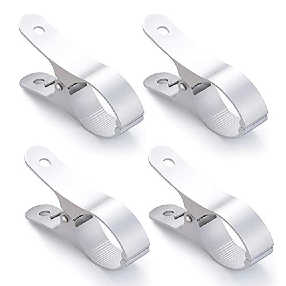 Amazon.co.jp : 洗濯ばさみ 竿用ピンチ アルミ合金製 四個セット