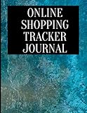 online shopping tracker journal: -to keep track of online shopping products-Track and record all...