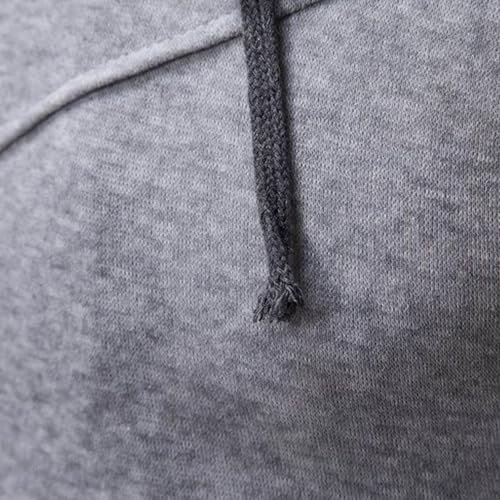 Men's Full Zip Hoodie Solid Color Slim Fit Long Sleeve Lightweight Hooded Sweatshirt for Men4